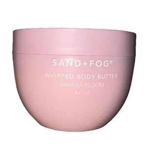 8.47 OZ Sand + Fog vanilla bloom whipped body butter
